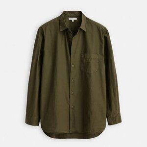 Alex Mill Olive Green Casual Button Down Shirt